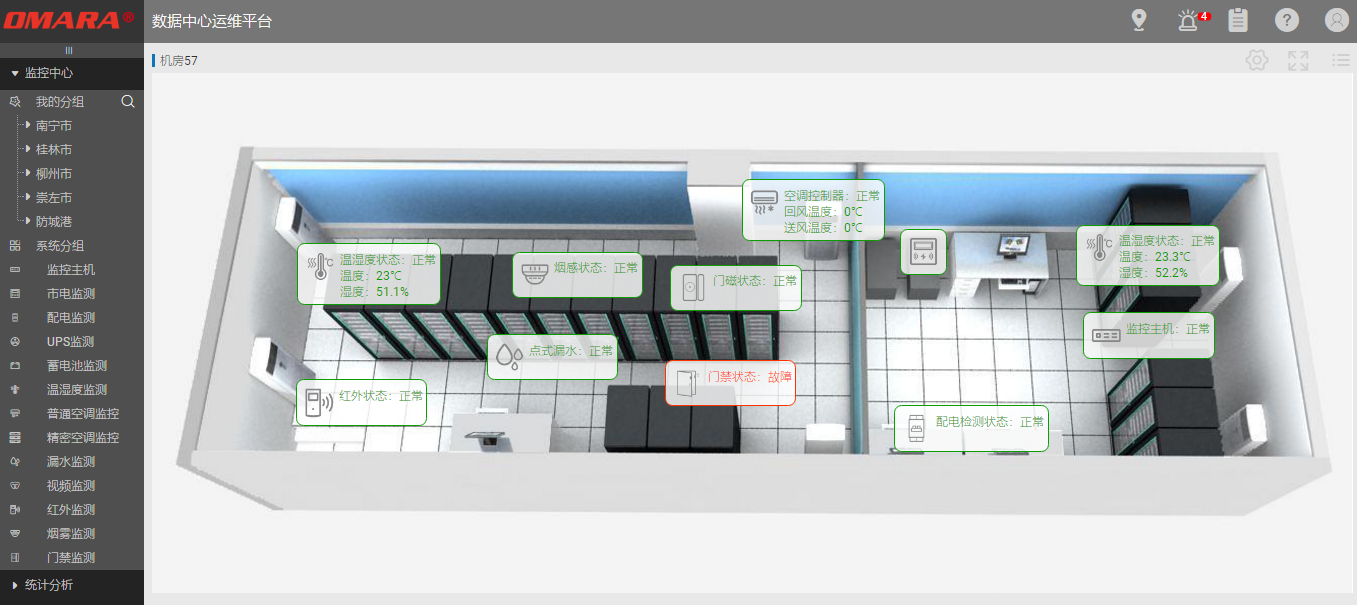 监控3D界面